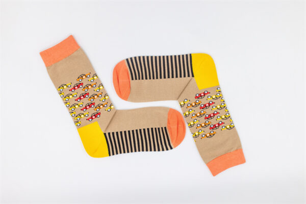 1 Paar Casual Socken Stricksocken Größe 40-44 AW159