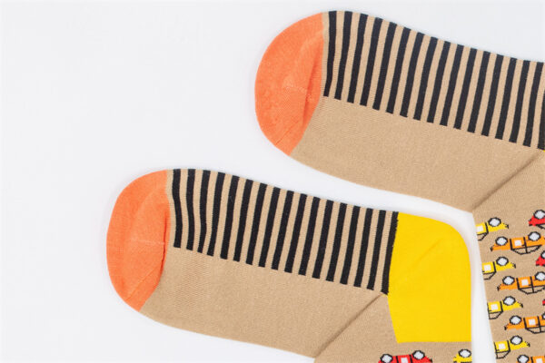 1 Paar Casual Socken Stricksocken Größe 40-44 AW159 – Bild 3