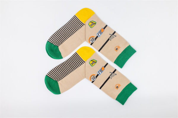 2 Paar Casual Socken Stricksocken Größe 40-44 AW165 – Bild 2