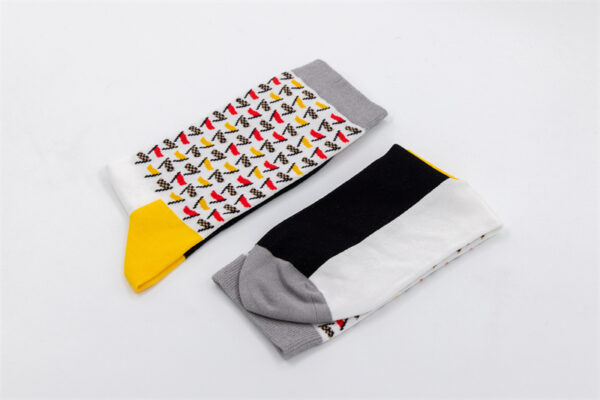 1 Paar Casual Socken Stricksocken Größe 40-44 AW158 – Bild 6