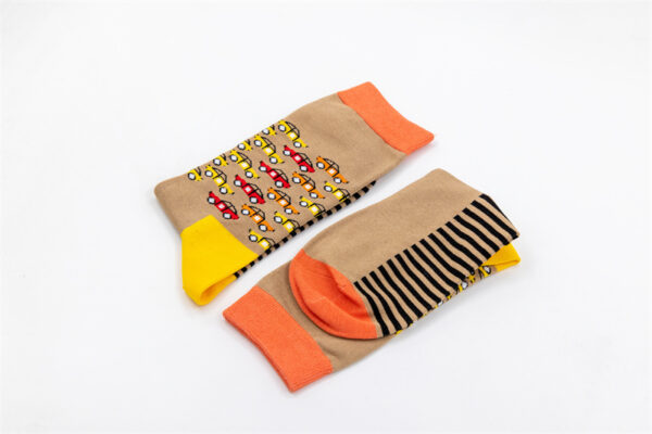 1 Paar Casual Socken Stricksocken Größe 40-44 AW159 – Bild 6