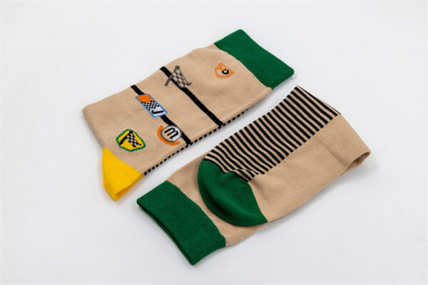2 Paar Casual Socken Stricksocken Größe 40-44 AW165 – Bild 6