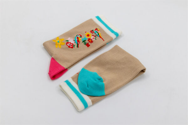 1 Paar Casual Socken Stricksocken Bambusfaser Größe 35-39 AW145 – Bild 6