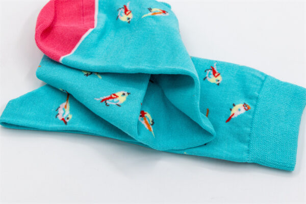 1 Paar Casual Socken Stricksocken Bambusfaser Größe 35-39 – Bild 7