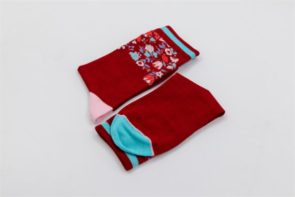 4 Paar Casual Socken Stricksocken 35-39 AW132 – Bild 6