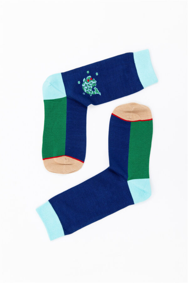 4 Paar Casual Socken Stricksocken AW142 – Bild 3