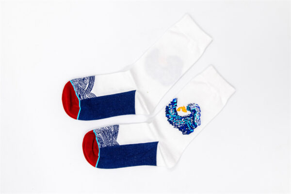 4 Paar Casual Socken Stricksocken AW138 – Bild 3