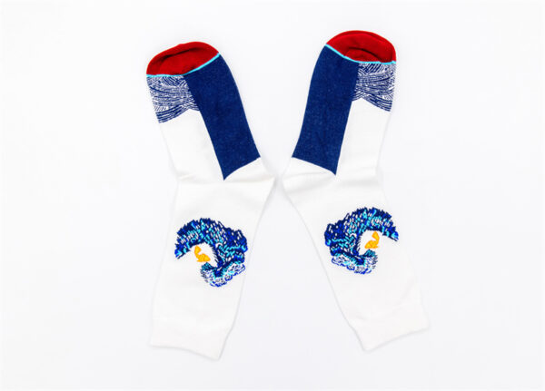 4 Paar Casual Socken Stricksocken AW138 – Bild 7