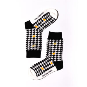 1 Paar Casual Socken mit hohem Baumwollanteil 35-44 Fledermausmuster S010