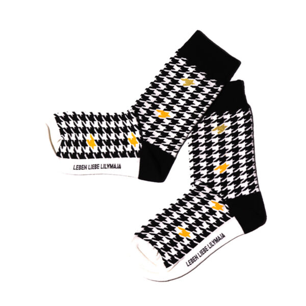 1 Paar Casual Socken mit hohem Baumwollanteil 35-44 Fledermausmuster S010 – Bild 2