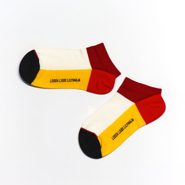 1 Paar Quarter Socken Kurzschaft Frottee gekämmter Baumwolle 35-44 S021 – Bild 2