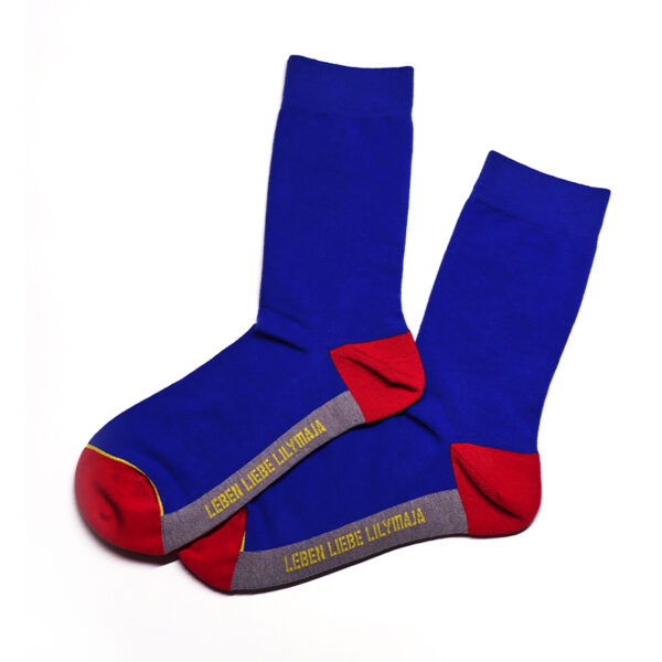 1 Paar Casual Socken Gr. 35-49 Dreifarbige Strümpfe S025 – Bild 2