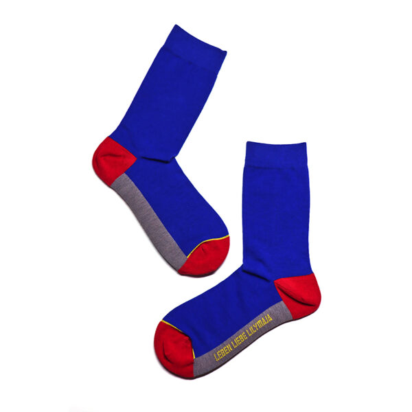 1 Paar Casual Socken Gr. 35-49 Dreifarbige Strümpfe S025 – Bild 3
