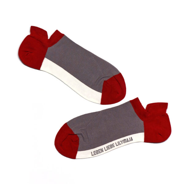 1 Paar Quarter Socken Kurzschaft Baumwolle Gr. 35-44 S028 – Bild 3