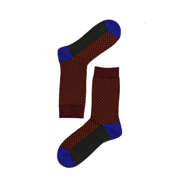 1 Paar Casual Socken Gr. 35-44 gepunktet S033