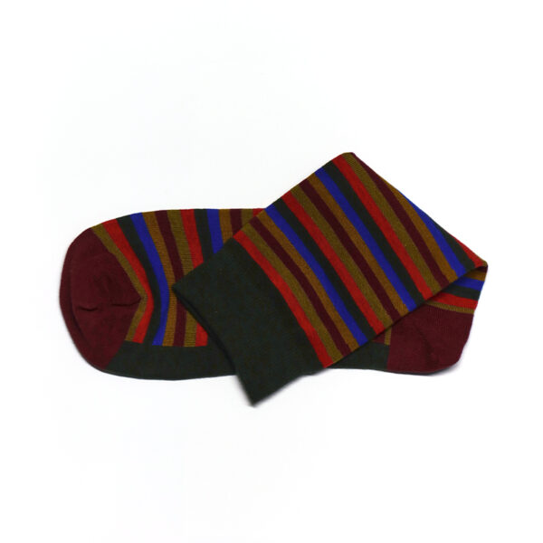 1 Paar Casual Socken Gr. 35-44 gestreifte Strümpfe S034 – Bild 4