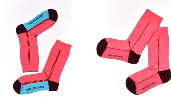 2 Paar Casual Socken Stricksocken Gr. 35-44 gepunktet S039 und S040