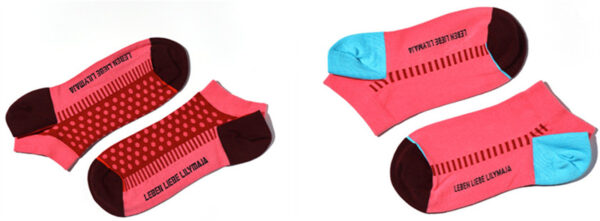 2 Paar Quarter Socken Kurzschaft Baumwolle Gr. 35-44 S041 und S042