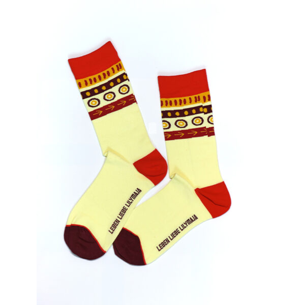 2 Paar Casual Socken Stricksocken Gr. 35-44 S044 – Bild 2