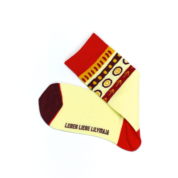 2 Paar Casual Socken Stricksocken Gr. 35-44 S044 – Bild 4