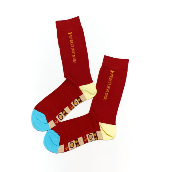 2 Paar Casual Socken Stricksocken aus Baumwolle Gr. 35-44 S047 – Bild 2