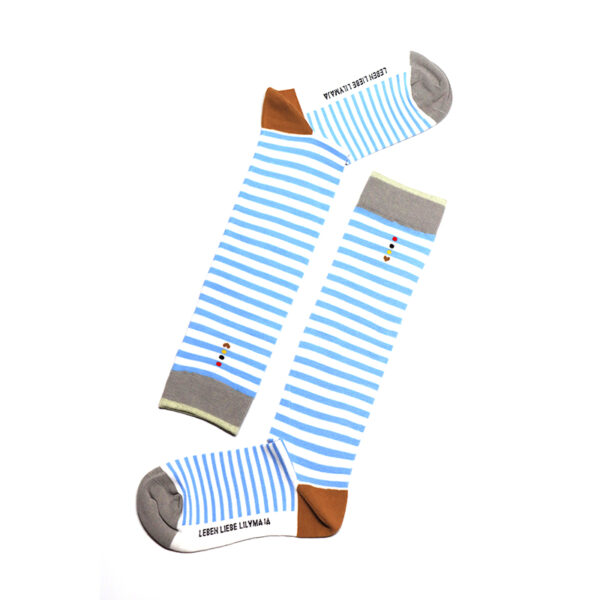 2 Paar Casual Socken Stricksocken Baumwolle S051