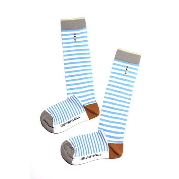 2 Paar Casual Socken Stricksocken Baumwolle S051 – Bild 2