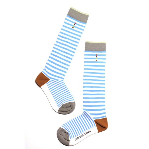 2 Paar Casual Socken Stricksocken Baumwolle S051 – Bild 3