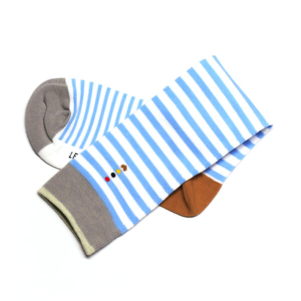 2 Paar Casual Socken Stricksocken Baumwolle S051 – Bild 4