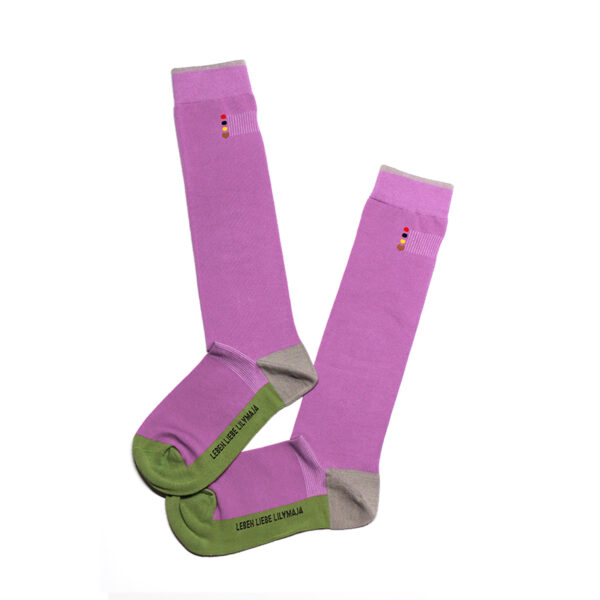 1 Paar Casual Socken Stricksocken Baumwolle S054 – Bild 2