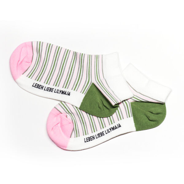 1 Paar  Quarter Socken Kurzschaft Frottee Baumwolle S056 – Bild 2