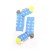 1 Paar Casual Socken Stricksocken Baumwolle S060