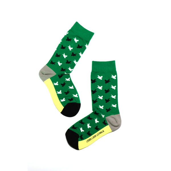 1 Paar Casual Socken Stricksocken Baumwolle S061 – Bild 3