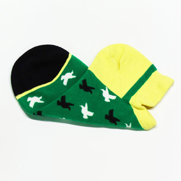 2 Paar Quarter Kurzsocken Vogel aus Baumwolle S063 – Bild 4