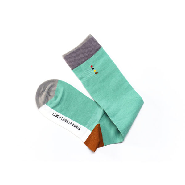 2 Paar Casual Socken 35-39 Baumwolle S064 – Bild 4