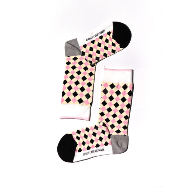 2 Paar Casual Socken Stricksocken Baumwolle S074