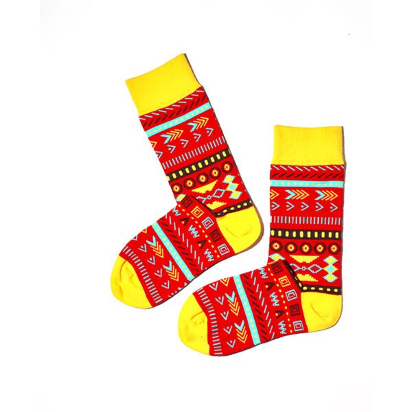 4 Paar Casual Socken Stricksocken Gr. 40-44 S117 – Bild 2