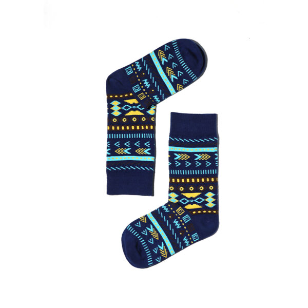 4 Paar Casual Socken Stricksocken Gr. 38-42 S118 – Bild 2