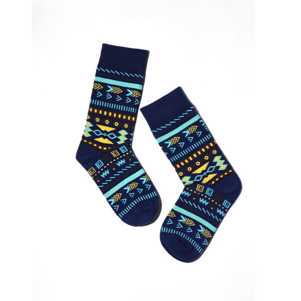 4 Paar Casual Socken Stricksocken Gr. 38-42 S118 – Bild 3