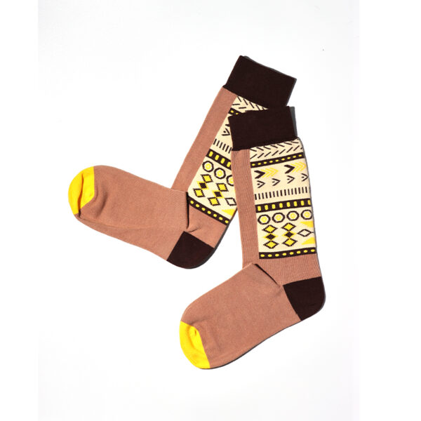 4 Paar Casual Socken Stricksocken 38-42 S119 – Bild 2