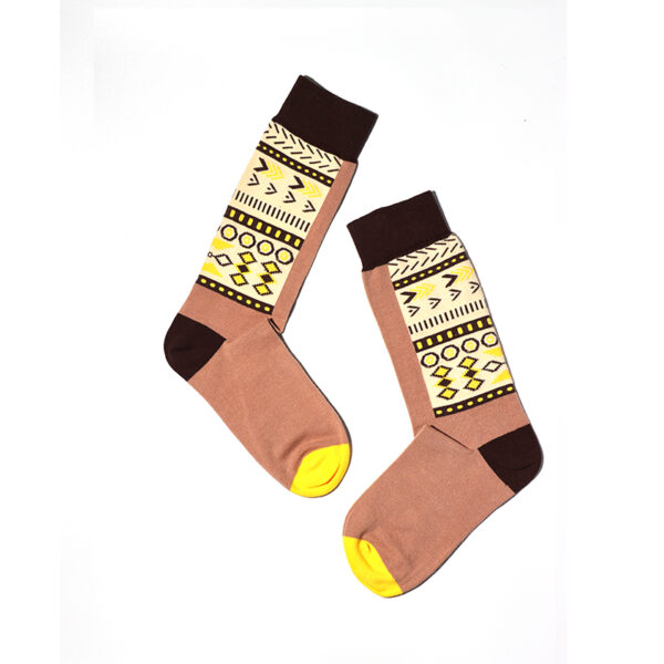 4 Paar Casual Socken Stricksocken 38-42 S119 – Bild 3